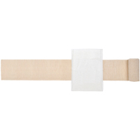 Compress Bandages, Crepe Tails, Cut to Size L x 4-1/2" W Fastek