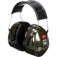 Peltor Optime 101 Series Earmuffs, Headband, 27 NRR dB Fastek