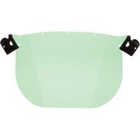 Peltor Faceshield, Polycarbonate, Green Tint Fastek