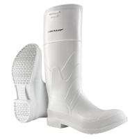 White Boots, PVC, Size 6 Fastek