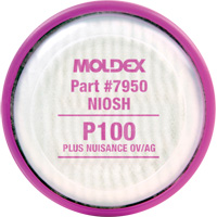 Disque filtre contre les particules, Filtre contre les particules/Filtre contre les particules avec suppresion de vapeurs nuisibles, Filtre N95/Vapeurs organiques/Gaz acides/P100/Filtre P100/Filtre R95 Fastek
