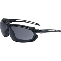 Uvex&reg; Tirade Sealed Safety Glasses, Grey/Smoke Lens, Anti-Fog, ANSI Z87+/Meets/Exceeds CSA Z94.3 Fastek