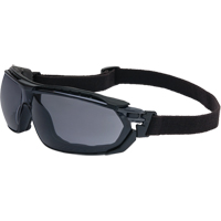 Uvex&reg; Tirade Sealed Safety Glasses, Grey/Smoke Lens, Anti-Fog, ANSI Z87+/Meets/Exceeds CSA Z94.3 Fastek