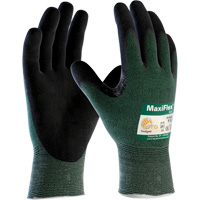 ATG MaxiFlex&reg; Cut Seamless Knit Gloves, Size X-Small, 15 Gauge, Foam Nitrile Coated, Polyethylene Shell, ANSI/ISEA 105 Level 2/EN 388 Level 3 Fastek