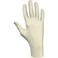 Disposable Gloves, Large, Latex, 3-mil, Powder-Free, Natural, Class 2 Fastek