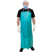 PVC Aprons, PVC, Green, 36" W x 50" L Fastek