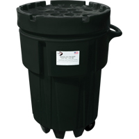 Contenants roulants Poly-Spillpaks, 95 gal. US, Mobile Fastek