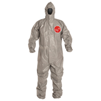Tychem&reg; 6000 Coveralls, X-Large, Grey Fastek