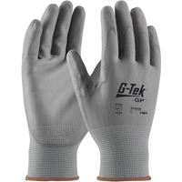 G-Tek 33G-165 Coated Gloves, 9/Large, Polyurethane Coating, 13 Gauge, Nylon Shell Fastek
