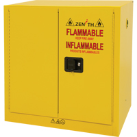 Armoire pour produits inflammables, 22 gal., 2 Porte(s), 35" La x 35" h x 22" p Fastek