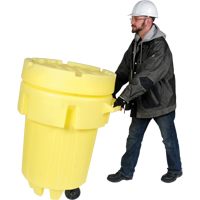Ultra-Overpacks&reg; Wheeled Drum, 95 gal., Mobile Fastek
