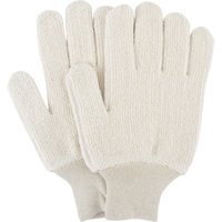 Heat-Resistant Gloves, Terry Cloth, Large, Protects Up To 212° F (100° C) Fastek