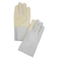 Standard-Duty Work Gloves, X-Large, Grain Cowhide Palm Fastek