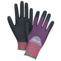 ZX-2 Premium Coated Gloves, 11/2X-Large, Nitrile/Foam Nitrile Coating, 18 Gauge, Nylon Shell Fastek