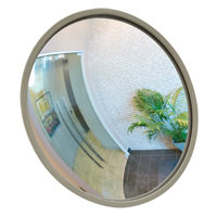 Convex Mirror with Bracket, Indoor/Outdoor, 12" Diameter SDP500 | Fastek
