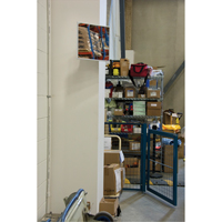 Miroir plat, 18" ha x 30" la, Encadr&eacute; Fastek