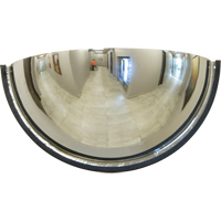 180° Dome Mirror, Half Dome, Closed Top, 18" Diameter SDP524 | Fastek