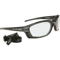 Uvex&reg; Livewire Safety Glasses with HydroShield Lenses, Clear Lens, Anti-Fog, ANSI Z87+/Meets/Exceeds CSA Z94.3 Fastek