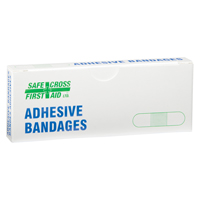 Bandages, Rectangular/Square, 3", Plastic, Non-Sterile Fastek