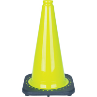 Premium Traffic Cone, 18", Lime Green SDS932 | Fastek