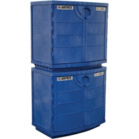 Polyethylene Corrosive/Acid Cabinet, 24 gal., 36" x 35" x 25" Fastek