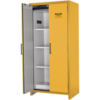 90-Minute EN Safety Storage Cabinet, 30 gal., 2 Door, 35.16" W x 76.89" H x 24.21" D Fastek