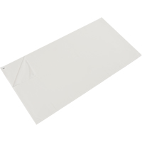 Tapis pour salle blanche, Épaisseur 1,57 mils, 1-1/2' la, 3' lo x Blanc SDS993 | Fastek
