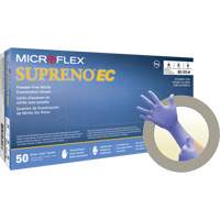 Supreno&reg; EC Gloves, Small, Nitrile, 5.5-mil, Powder-Free, Purple, Class 2 Fastek