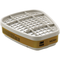 6000 Series Respirator Cartridges, Gas/Vapour Cartridge, Multi-Gas/Vapour Fastek