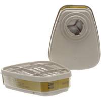 6000 Series Respirator Cartridges, Gas/Vapour Cartridge, Multi-Gas/Vapour Fastek