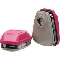 6000 Series Respirator Cartridges, Gas/Vapour Cartridge, Organic Vapour/P100 Fastek