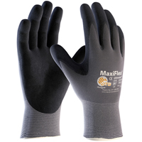ATG MaxiFlex&reg; Ultimate Gloves, 6/X-Small, Foam Nitrile Coating, 15 Gauge, Nylon Shell Fastek