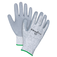 Seamless Stretch Cut-Resistant Gloves, Size Medium/8, 13 Gauge, Nitrile Coated, HPPE Shell, ANSI/ISEA 105 Level 2/EN 388 Level 3 Fastek
