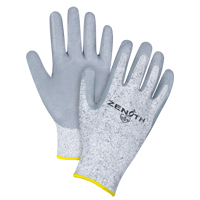 Gants &eacute;lastiques sans coutures r&eacute;sistants &agrave; la coupe, Taille 2T-Grand/11, Calibre 13, Rev&ecirc;tement Nitrile, Enveloppe en PEHP, ANSI/ISEA 105 niveau 2/EN 388 niveau 3 Fastek