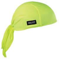 Chill-Its&reg; 6615 Cooling Dew Rags, High Visibility Lime-Yellow Fastek
