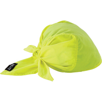 Chill-Its<sup>®</sup> 6710CT Cooling Triangle Hats, High Visibility Lime-Yellow SEC685 | Fastek