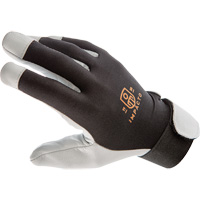 Gants antivibrations Air Glove, Taille Moyen, Paume Cuir perl&eacute; Fastek