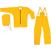 Natpac Rain Suit, Nylon, 2X-Large, Yellow Fastek