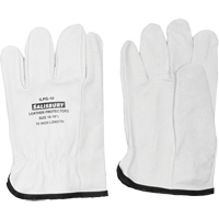 Leather Protector Gloves, Size 11/11.5, 10" L SED869 | Fastek