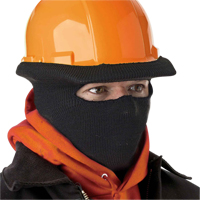 Coiffe extensibles &agrave; enfiler pour casques de s&eacute;curit&eacute;, Taille unique, Noir Fastek