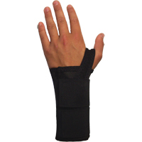 Dual Elastic Wrist Supports, Elastic, Left Hand, Small Fastek