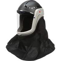 Assemblage de casque Versaflo avec visi&egrave;re de premi&egrave;re qualit&eacute; et enveloppe r&eacute;sistante aux flammes, Universel, Casque rigide, Bavette Simple Fastek
