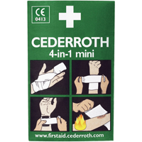 Cederroth 4-in-1 Bloodstopper, 5" L x 3" W Fastek