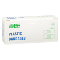 Bandages, Assorted, Plastic, Sterile Fastek