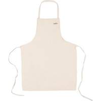 Apron, Cotton, 36" L x 29" W, Natural Fastek