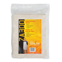 Apron, Cotton, 36" L x 29" W, Natural Fastek