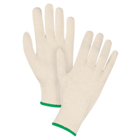 Heavyweight String Knit Gloves, Poly/Cotton, 7 Gauge, Medium SEE934 | Fastek
