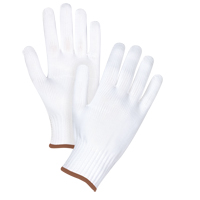 Seamless String Knit Gloves, Polyester, 10 Gauge, Large Fastek