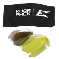 Khor Safety Glasses Replacement Lenses, Anti-Fog/Anti-Scratch, Clear, Khor Fastek