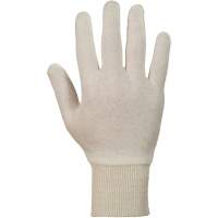 Gants tricot&eacute;s Superior ML80K, Taille unique, Blanc, Non doubl&eacute;, Poignet en tricot Fastek